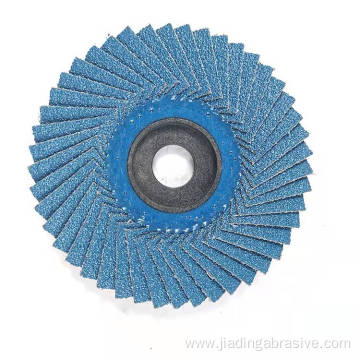 flap disc for sharpening lawn mower blades